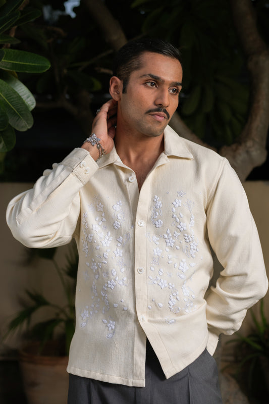 Amaltas Hand Appliqued Shacket