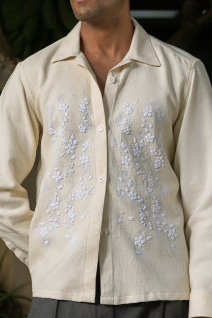 Amaltas Hand Appliqued Shacket
