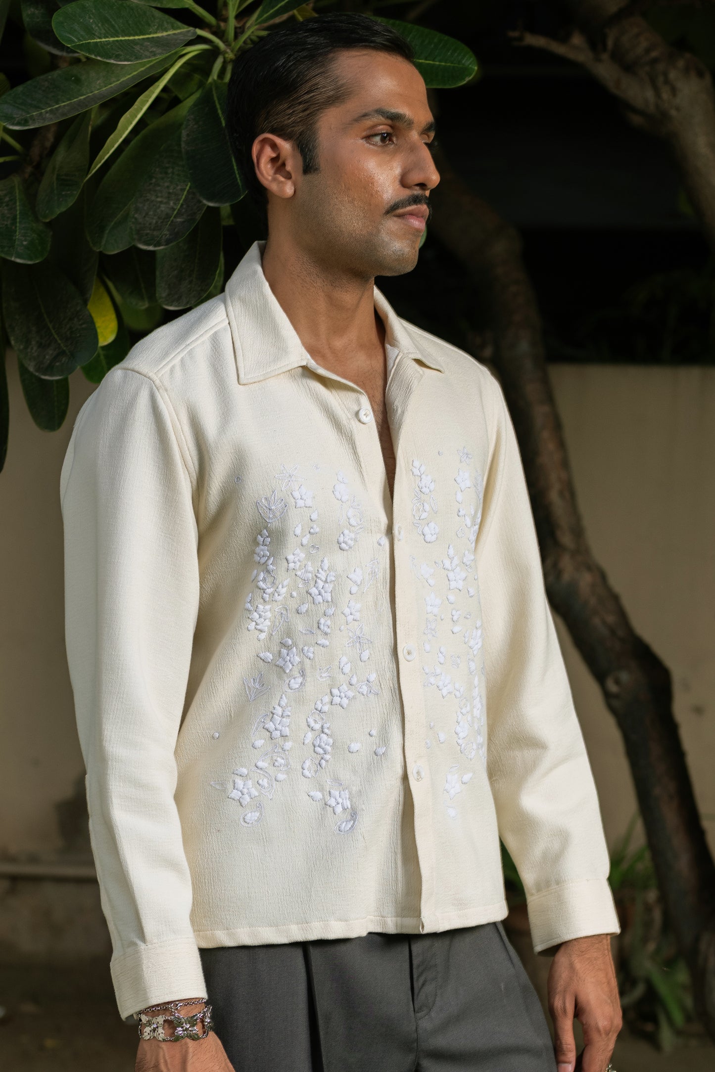 Amaltas Hand Appliqued Shacket