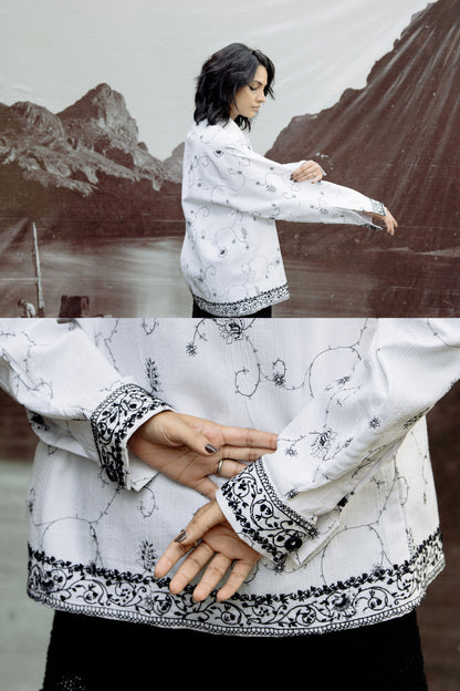 Darshen Hand Embroidered Shacket
