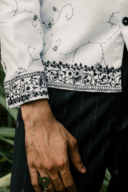 Darshen Hand Embroidered Shacket