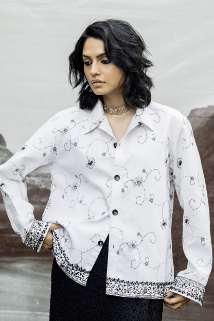 Darshen Hand Embroidered Shacket