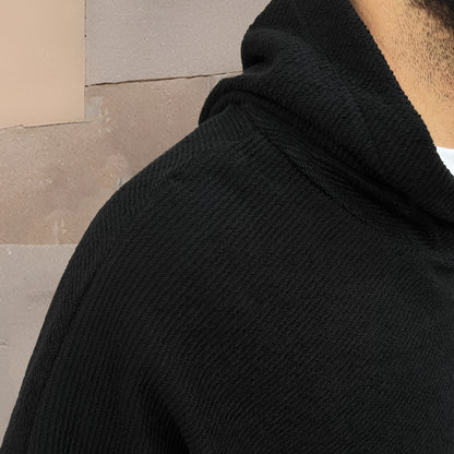 Luxe Textured Hoodie