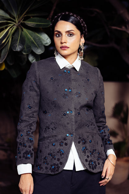 Shab Hand Appliqued Jacket