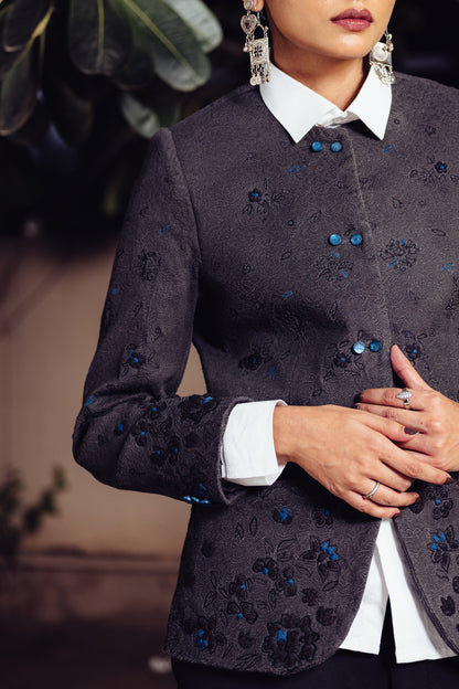 Shab Hand Appliqued Jacket