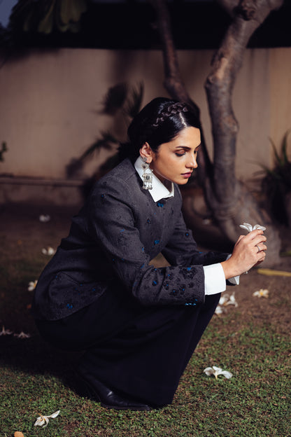 Shab Hand Appliqued Jacket