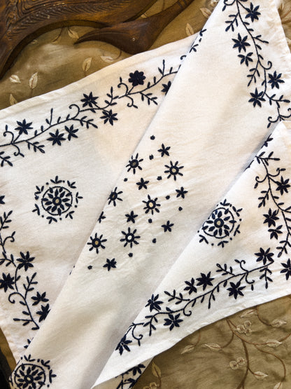 Perkha Hand Embroidered Bandana