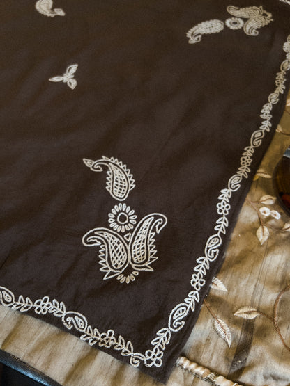 Mushk Hand Embroidered Bandana