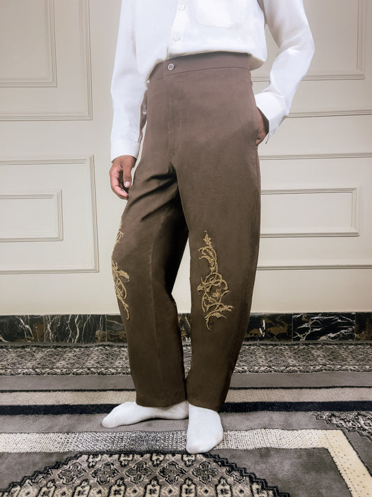 Sehba Hand Embroidered Pants