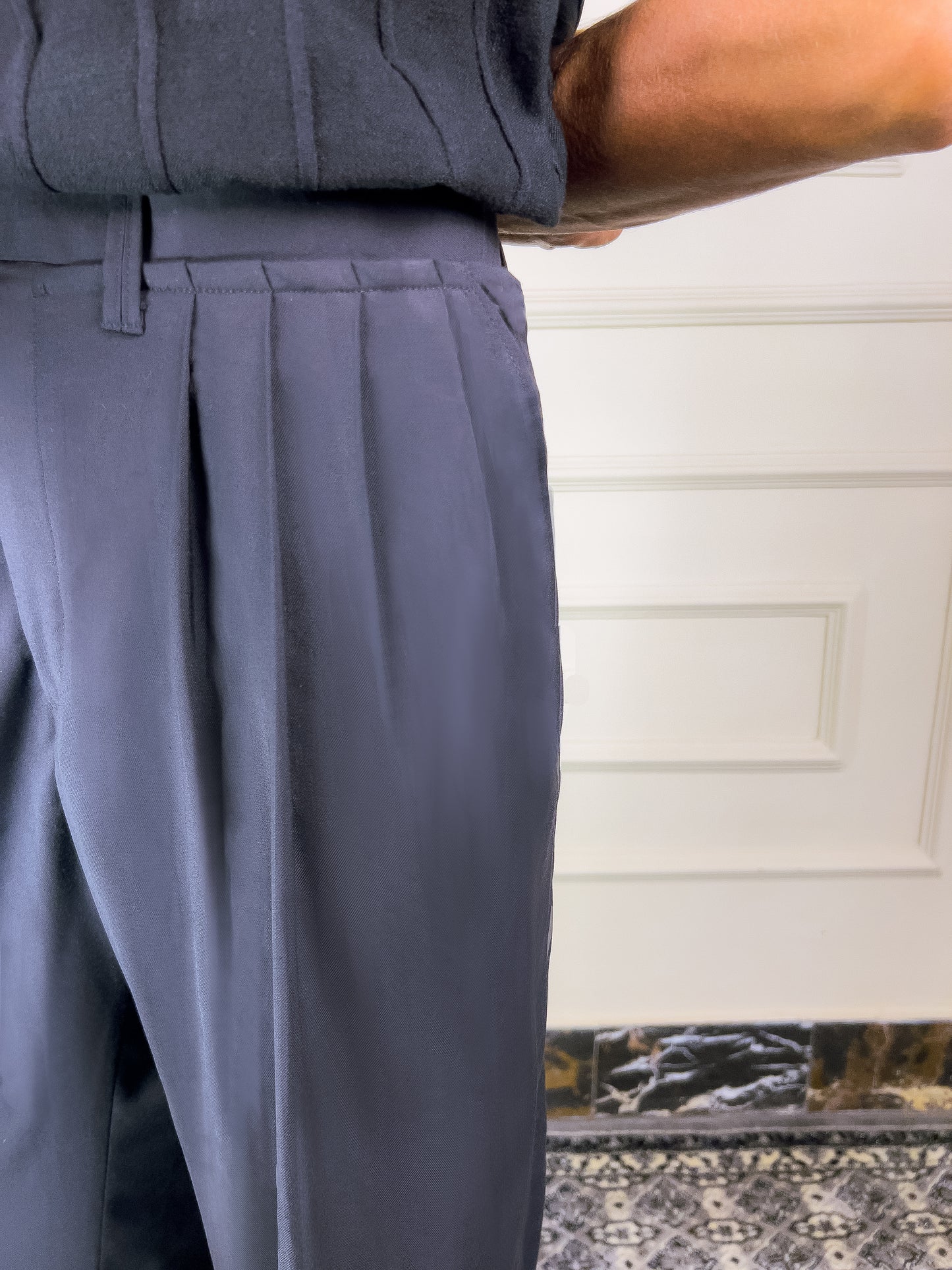 Karoo Multi Pleated Tailored Pants