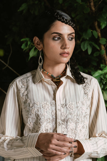 Choli Hand Appliqued Shirt