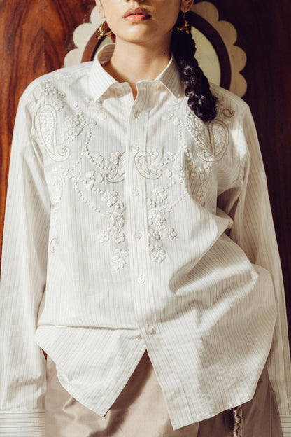 Mishri Hand Appliqued Shirt