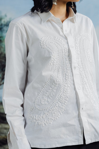 Moti Hand Appliqued Shirt