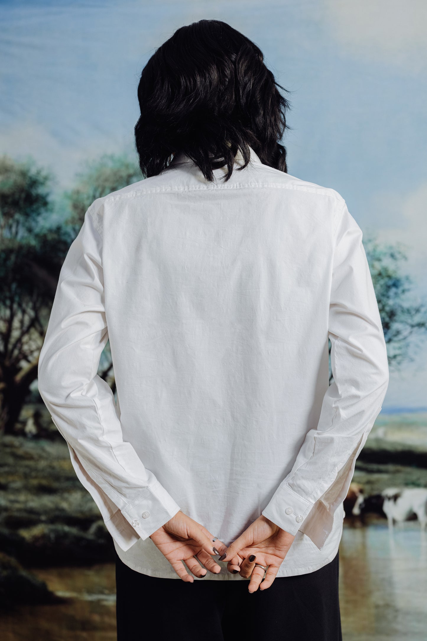 Moti Hand Appliqued Shirt