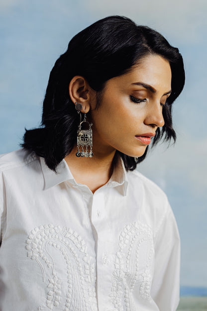 Moti Hand Appliqued Shirt